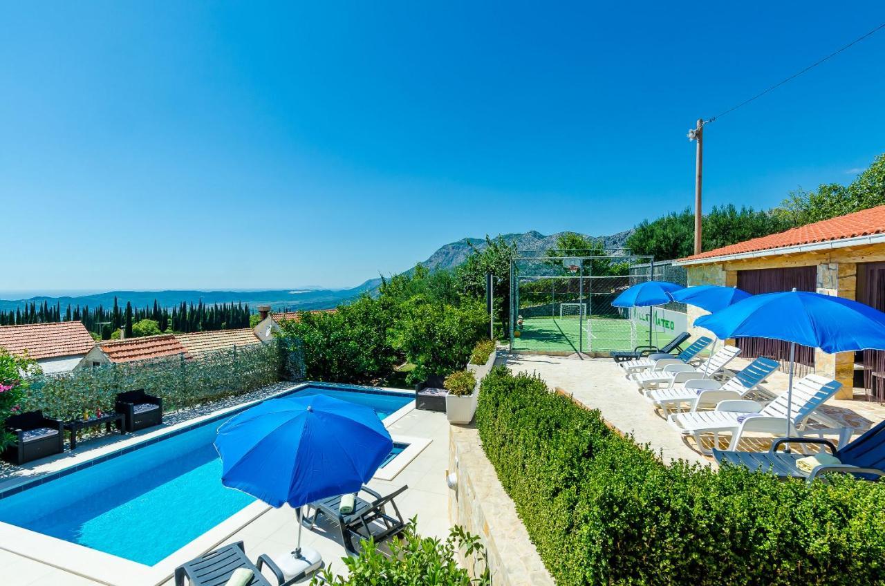 Villa Mateo With Private Pool Gruda Exterior foto